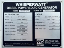 
										2015 MultiQuip 3 Phase Portable Generator full									