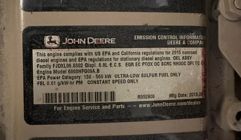 
								2015 MultiQuip 3 Phase Portable Generator full									