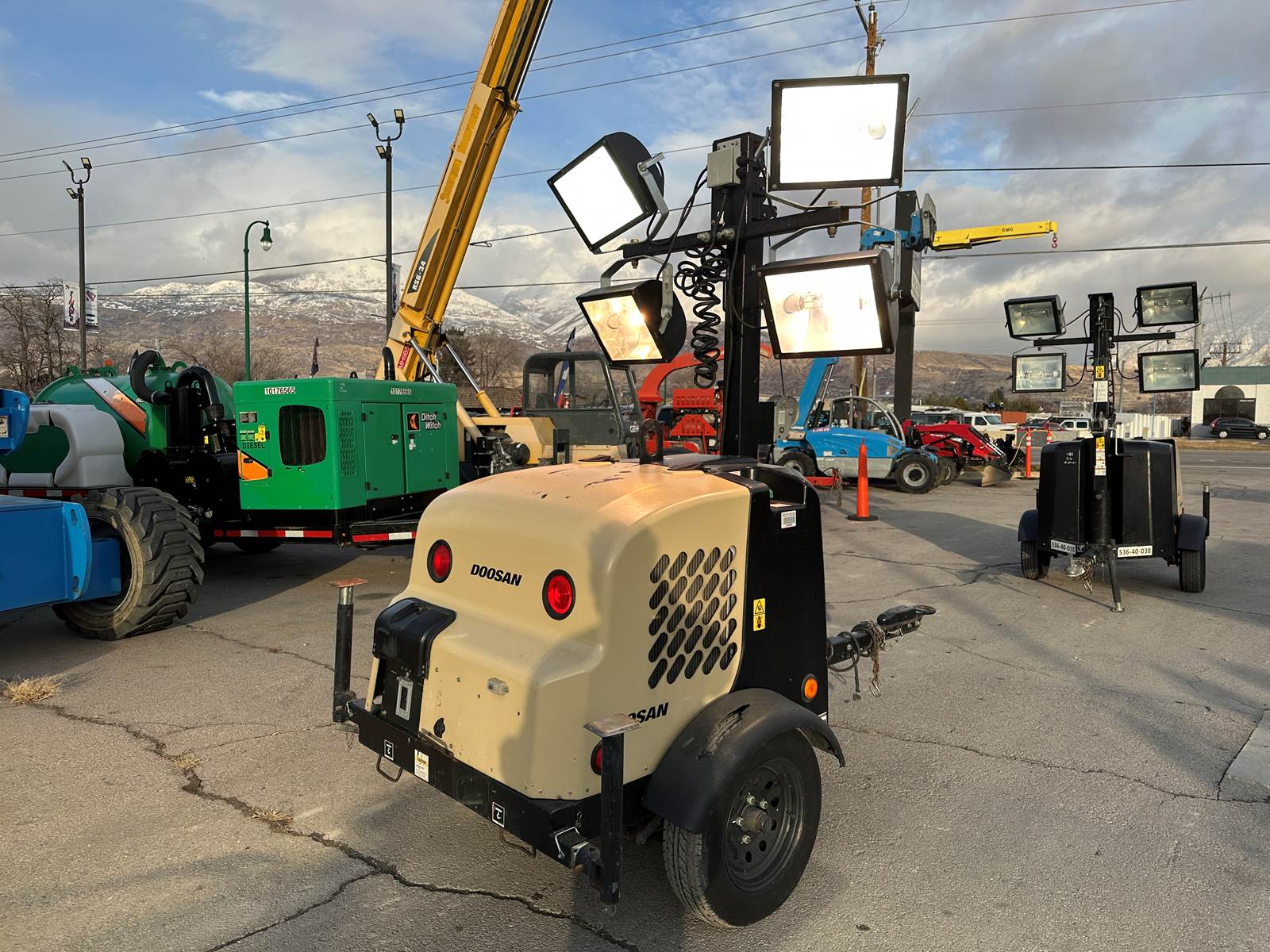 2019 Doosan LCV Light Tower