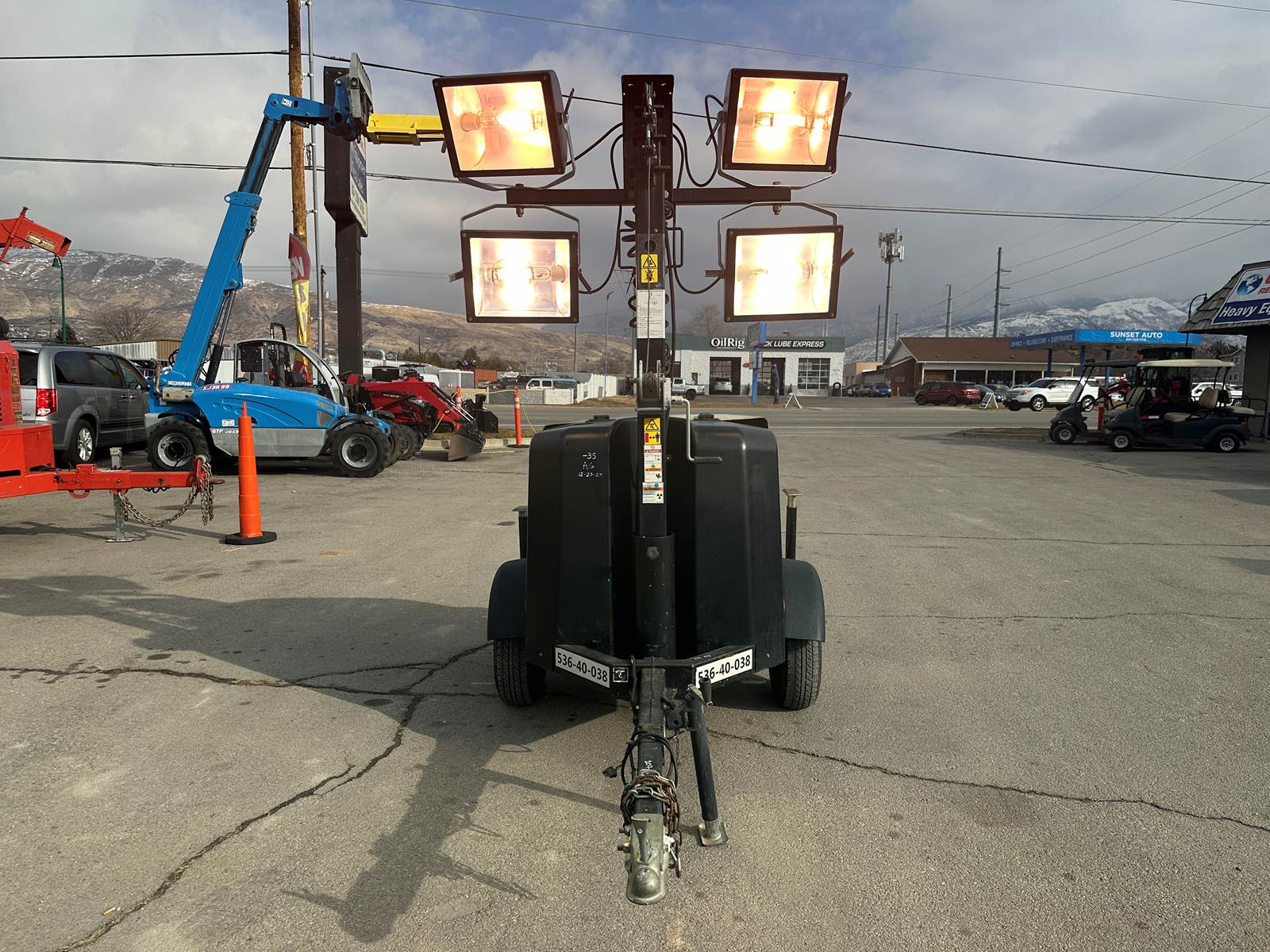 2018 Doosan LCV Light Tower