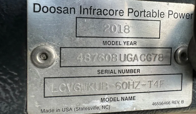 
								2018 Doosan LCV Light Tower full									