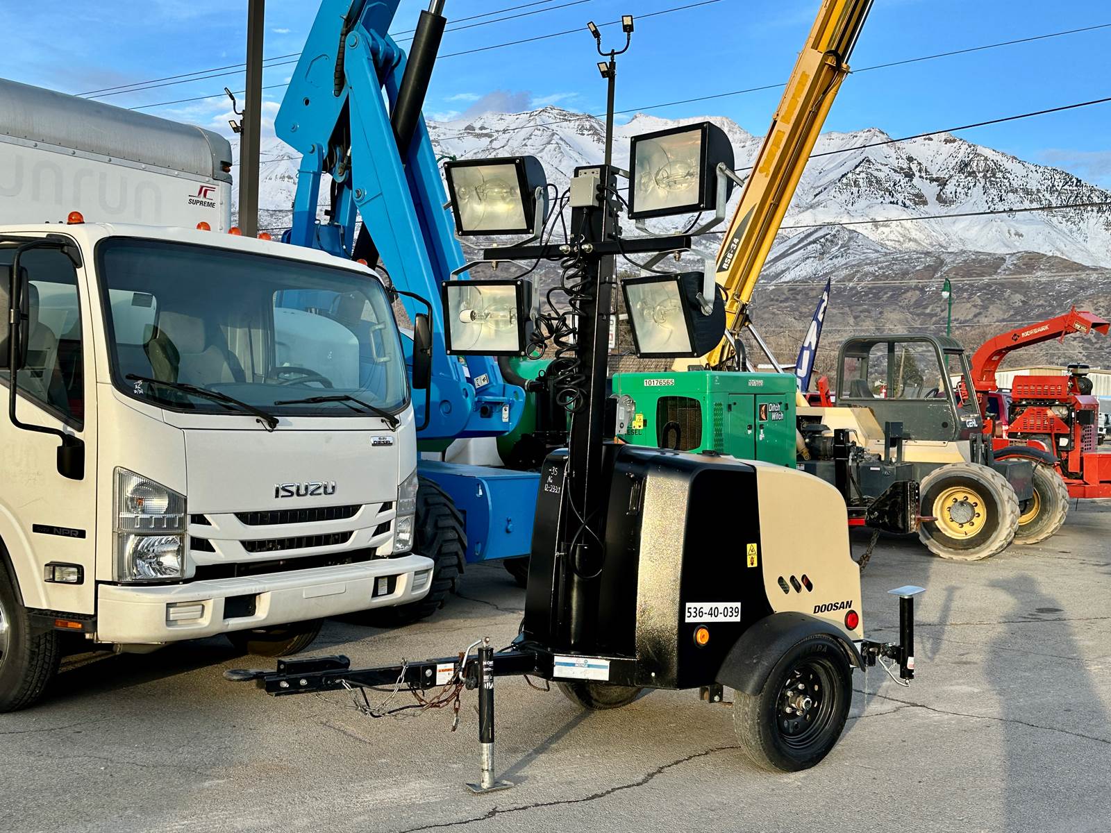 2019 Doosan LCV Light Tower
