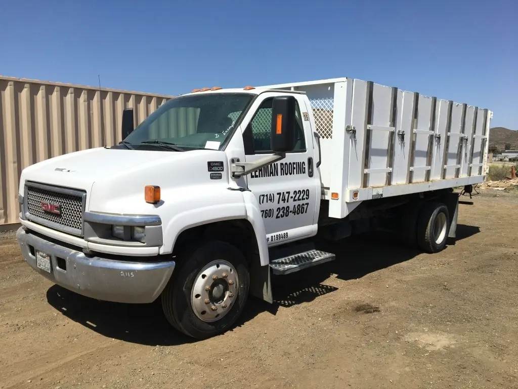 2006 GMC C4500 Flatbed Dump Truck