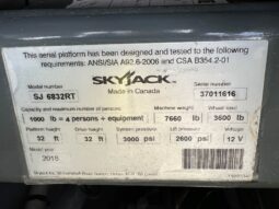 
										2018 SkyJack SJ6832RT Scissor Lift full									