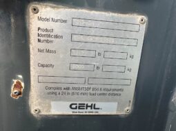 
										2013 GEHL RS6-34 6k lb. 34′ Telehandler Forklift full									