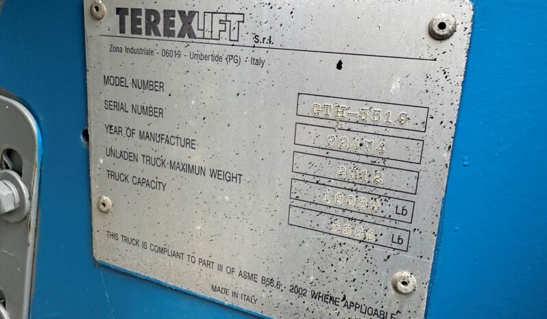 
								2012 Genie GTH-5519 5500 lb. 19′ Telehandler Forklift full									