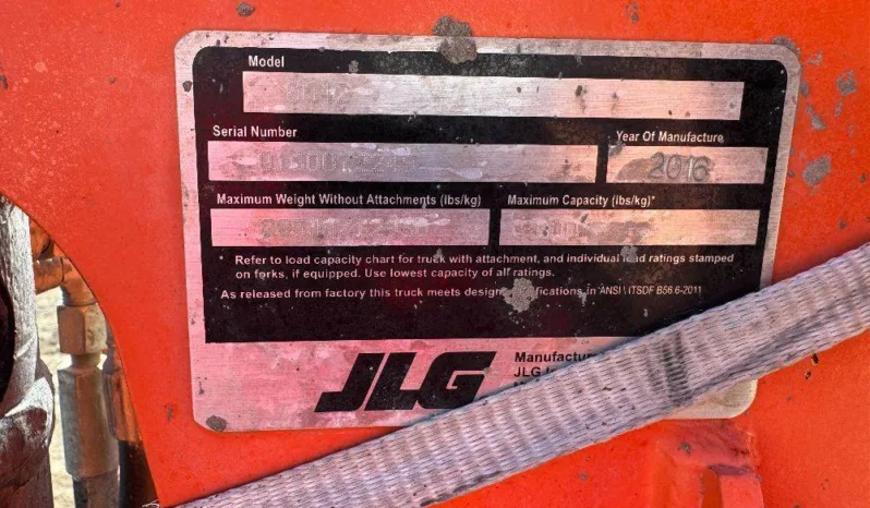 
								2016 JLG SkyTrak 8042 42′ Telehandler Forklift full									