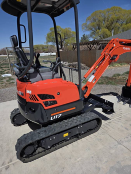 
										2024 Kubota U17 Mini Excavator full									