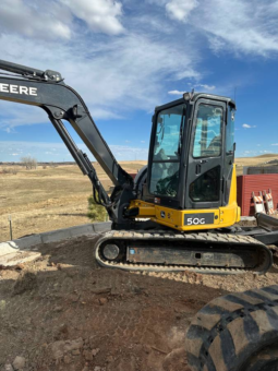 
										2020 John Deere 50g Mini Excavator full									