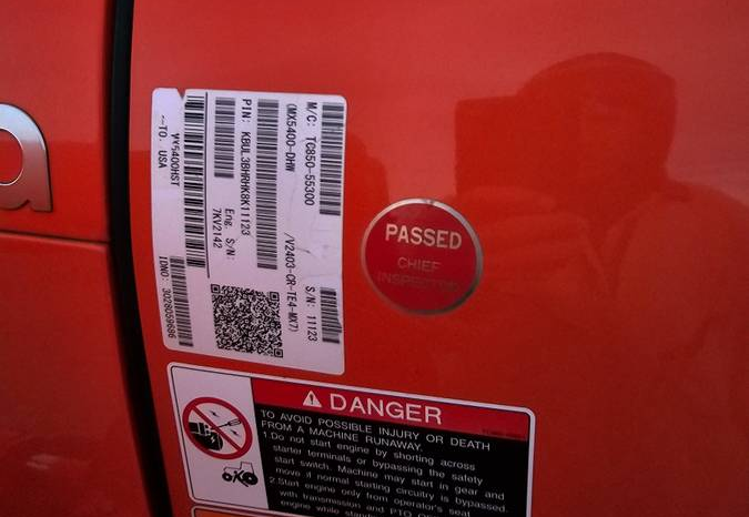 
								2021 Kubota MX5400 Tractor full									