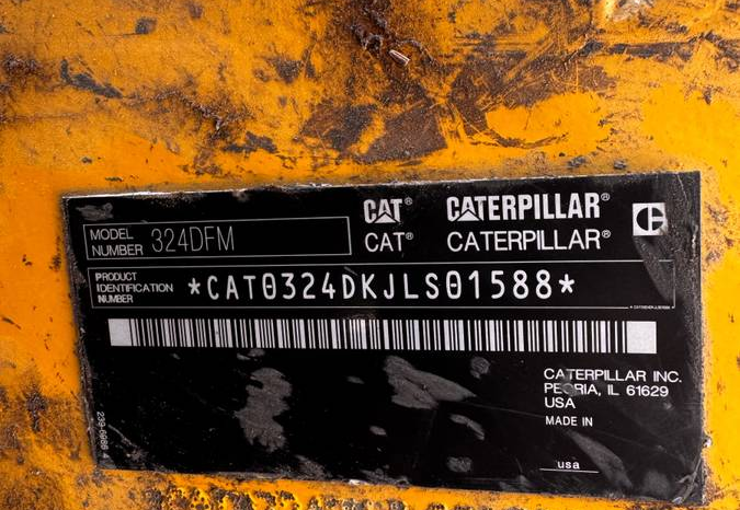 
								2015 CAT 324DFM Processor / Log Loader full									