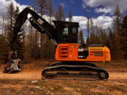 
										2015 CAT 324DFM Processor / Log Loader full									