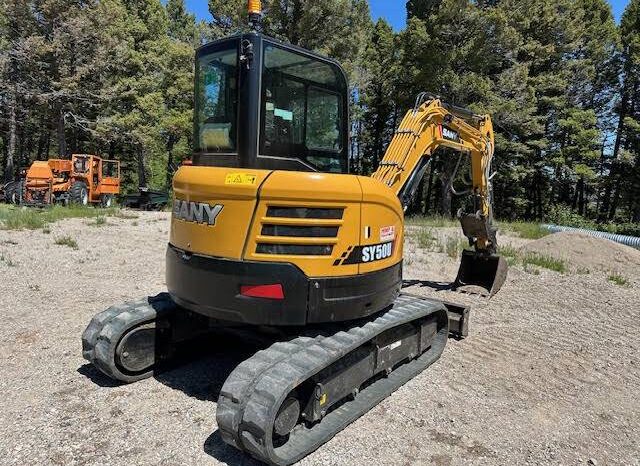
								2021 Sany SY50U Mini Excavator full									
