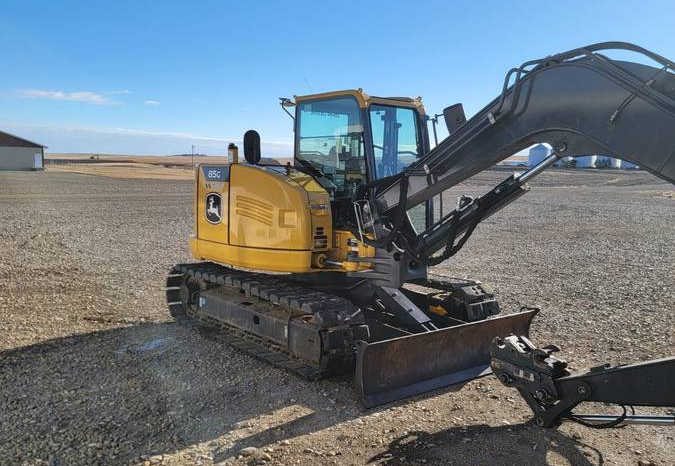 
								2021 John Deere 85G Excavator full									