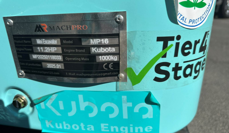 
								2025 Kubota MP16 MachPro Mini Excavator full									