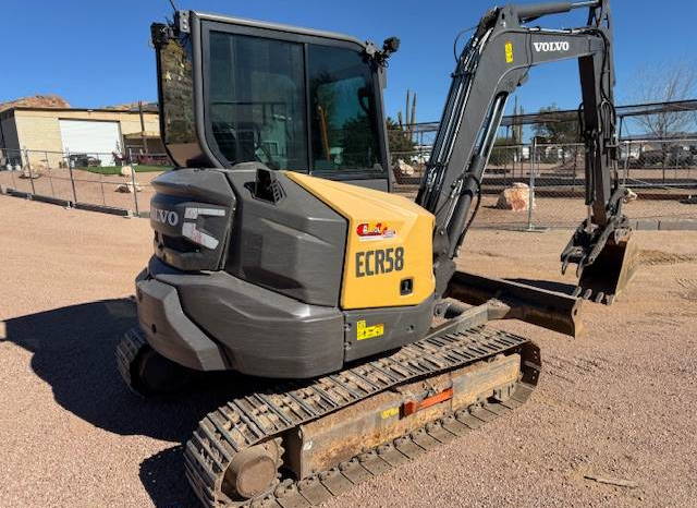 
								2022 Volvo ECR58 Mini Excavator full									
