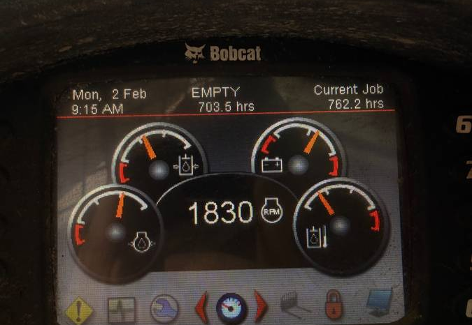
								2018 Bobcat T595 Skid Steer full									