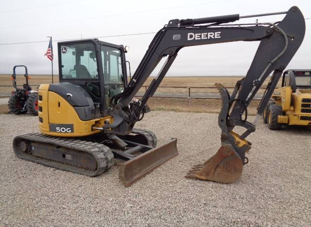 
								2020 Deere 50G Mini Excavator full									