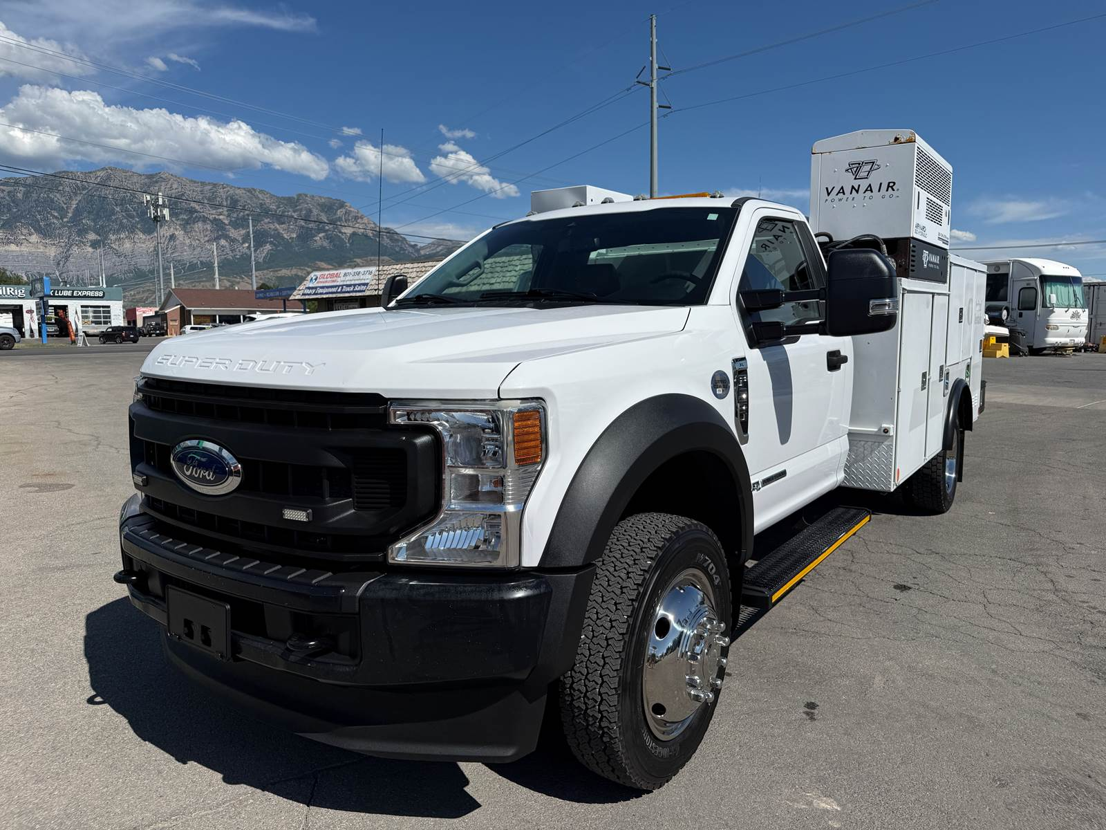 Used Mechanic Service Lube Utility Truck 2020 Ford F-550 4×4 6.7L Powerstroke Diesel