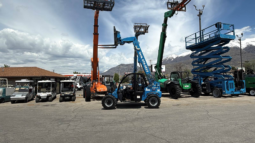 
										Used Telehandler Forklift 2018 Genie GTH-5519 5,500 LB 19′ Reach Telescopic Fork Lift full									