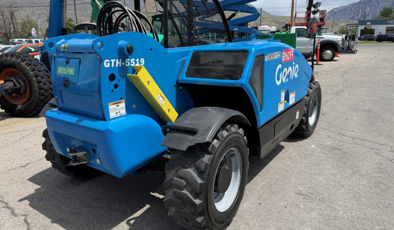 
								Used Telehandler Forklift 2018 Genie GTH-5519 5,500 LB 19′ Reach Telescopic Fork Lift full									