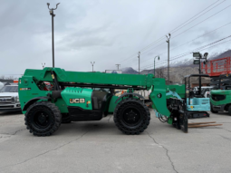
										Used Telehandler Forklift 2018 JCB 509-42 4x4x4 9,000 LB 42′ Reach Diesel Telescopic Fork Lift full									