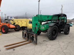 
										Used Telehandler Forklift 2018 JCB 509-42 4x4x4 9,000 LB 42′ Reach Diesel Telescopic Fork Lift full									