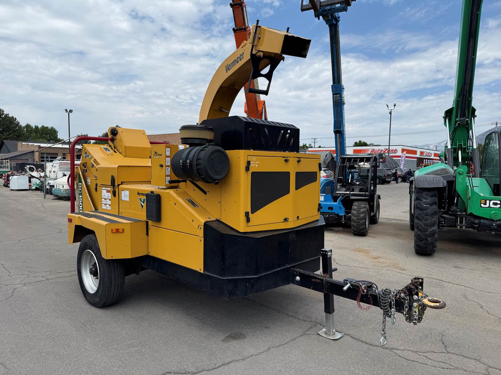 Used Wood / Brush Chipper 2021 Vermeer BC1500 15″ Portable